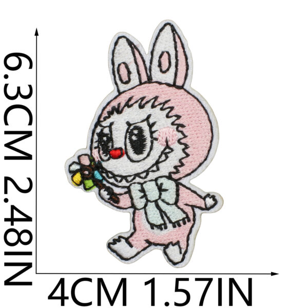 Wholesale Cartoon character embroidered fabric patches OLY Exclusive