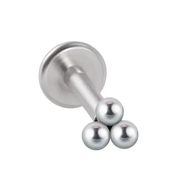 1 Piece Ear Cartilage Rings & Studs Simple Style Geometric 304 Stainless Steel G23 Titanium Stainless Steel Plating Inlay Rhinestones