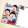 Wholesale Cherry Maruko A7 Loose-leaf Book Rocking Notebook Cute Girl Heart High-value Animation Student Journal