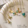 Wholesale Ig Style Simple Style Animal Key Copper Plating Inlay Zircon Gold Plated Pendant Necklace