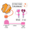 Wholesale Random 10pcs 8/10M bread dust plug straw hat creative DIY cup straw accessories