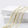 Wholesale PVD Coated Real Gold Plated Geometric 304 Stainless Steel Fashion Waterproof Non Tarnish 304 Stainless Steel Necklace