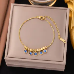 Ae2050 Blue Eyes Bracelet / Gold