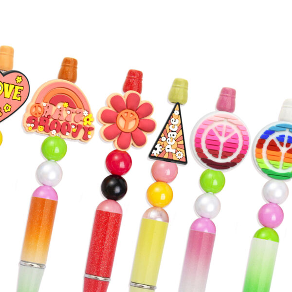 Wholesale High-value love and peace personalized beads