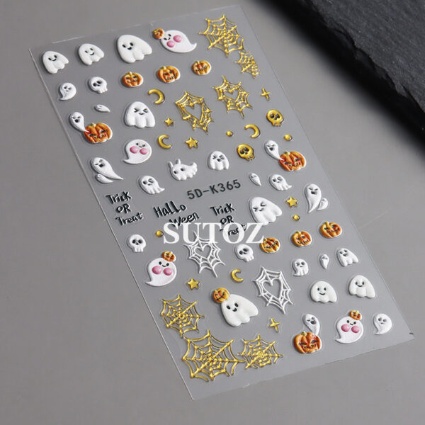 Wholesale DIY Wraps For Craft Halloween nail art stickers