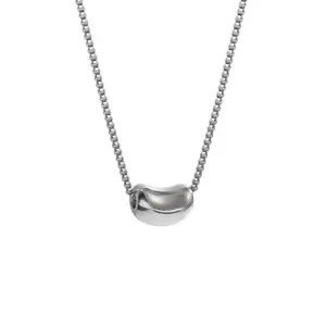 Wholesale PVD Coated 18K Gold Plated Geometric 304 Stainless Steel Basic Classic Style Waterproof Non Tarnish 304 Stainless Steel Necklace