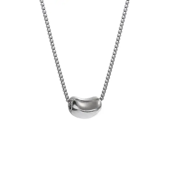 Wholesale PVD Coated 18K Gold Plated Geometric 304 Stainless Steel Basic Classic Style Waterproof Non Tarnish 304 Stainless Steel Necklace