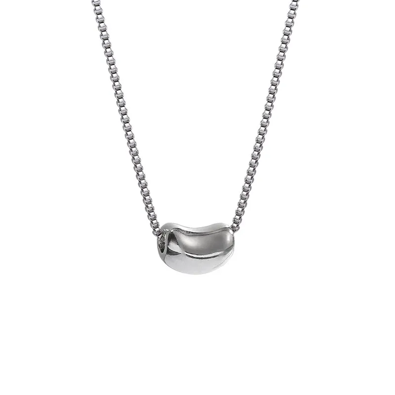 Wholesale PVD Coated 18K Gold Plated Geometric 304 Stainless Steel Basic Classic Style Waterproof Non Tarnish 304 Stainless Steel Necklace