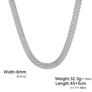Steel color 8mm