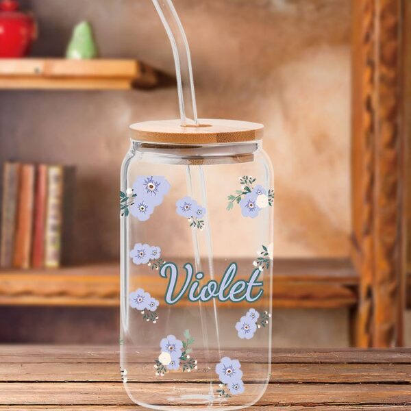 Wholesale Purple and black fantasy 16oz Cup UV DTF Wraps