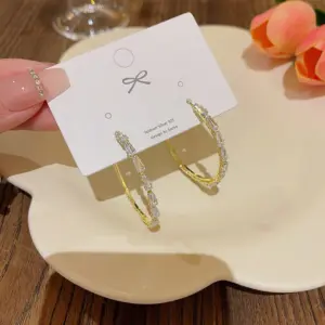 E0328 Gold Silver Needle