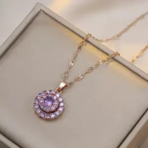 X0061 Purple Necklace