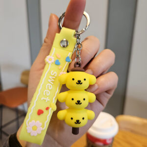 Pudding Dog-yellow / 6*3.8cm