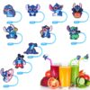 Wholesale Stanley Cup silicone straw sleeve 40/30/20 oz, 10mm cute Stanley
