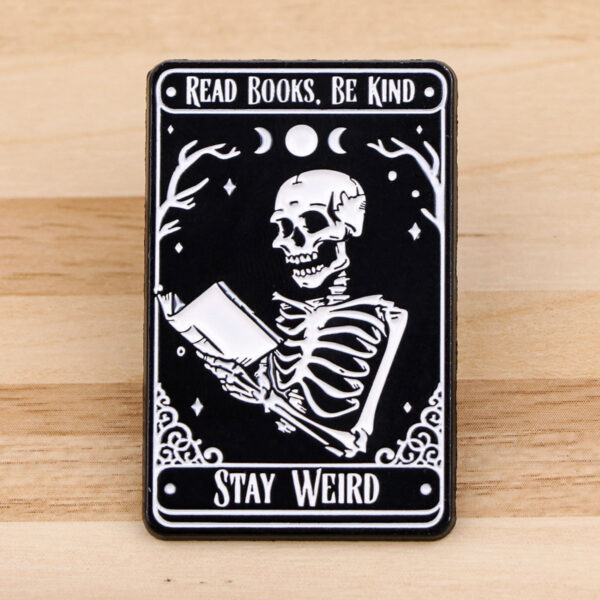 Wholesale Skull Brooch Cartoon Metal Badge Jewelry Medal Brooch Cartoon Badge