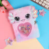oly-01fd6d04d29232f2a2ab8f46e34d9d56 Wholesale Baby fish plush notebook A5 cross-border direct supply of student diary hand book high color value gift reward notebook
