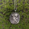 oly-0206e4b0ec4cb0ea99ac82bbb5fc7ee8 Wholesale temu Europe and America Selling Vintage Wildflower Mushroom Animal Wolf Crane Owl Vintage Necklace Pendant