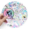 Wholesale 50 pieces of outer space graffiti personalized cartoon planet laser creative stickers