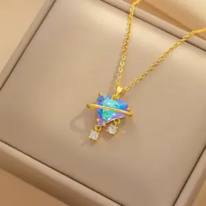 369 Dazzling Blue Necklace