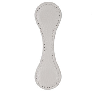 Magnetic buckle bookmark / Litchi gray (with edge)