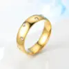 Wholesale Real Gold Plated 201 Stainless Steel PVD Coated U Shape Waterproof Non Tarnish For Unisex