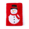 Wholesale Christmas Cartoon Stuffed Snowman Notebook Ledger Notepad