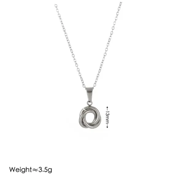 304 Stainless Steel Round Ion Plating (IP) 18K Real Gold Plated Simple Style Roman Style Waterproof Non Tarnish Jewelry Set