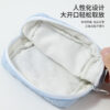 Wholesale Cross-border Cream Storage Bag Quilted Cute Home Small Square Bag Portable Mini Tampon Moon Bag Clutch Bag