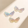 Wholesale Resin wings can be worn through the pen spacer beads straight hole beads DIY