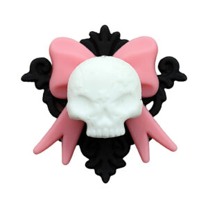 Halloween [gothic-skull] silicone beads