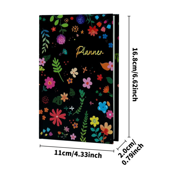 Wholesale Creative Cool Flower Series Portable Notebook Amazon Cross-border Best-selling Book Student Essential Notebook