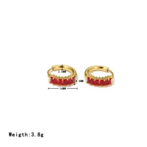 Gold-Red Diamond