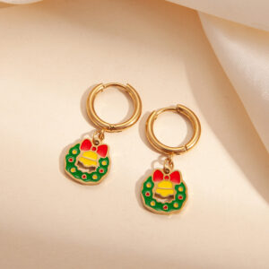 Christmas bell earrings 1611