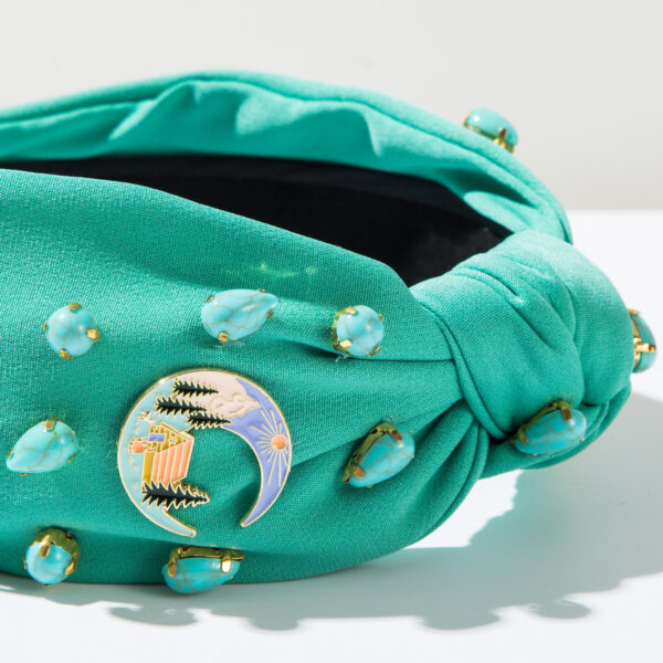 oly-02807069e2449cc1e50c2c8f14fa76cb Wholesale Fresh and Fashionable New Turquoise Headband Creative Alloy Oil Dropping Antique Accessories Head Cave Travel Hair Accessories