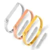 Wholesale PVD Coated Real Gold Plated Solid Color Stainless Steel Simple Style Commute Waterproof Non Tarnish Bangle