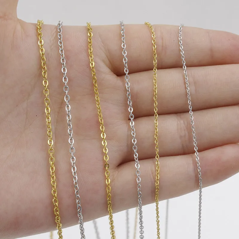 Wholesale Fashion Solid Color Titanium Steel Plating Necklace