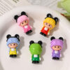 Wholesale Colorful cartoon cute character rubber beads