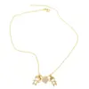 Wholesale Cross-border Hot-selling Couple Pendant Copper Necklaces