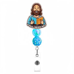 Blue beads jesus 3