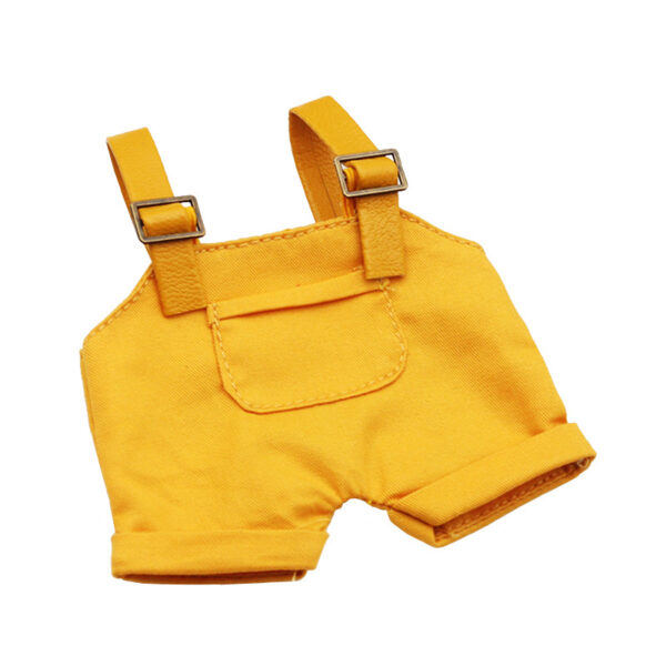 Wholesale (suspenders) Blind Box Labubu Labubu Macaron Shirt suit Dress 10CM Cotton Doll