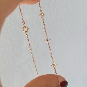 Rose gold / 925 silver