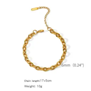 Zhslg22 (Butterfly Bracelet) / 18K Vacuum Vapor Plating