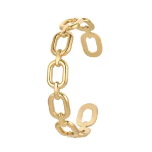 Golden Square Ring Buckle Y535-1