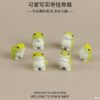 Wholesale Landscape frog figurine aessories, decorative resin desktop crafts, ornaments