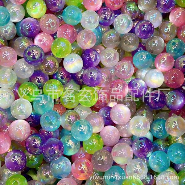 oly-02fbe4ea99cdbbcdf62c02c7011c8581 Wholesale Colored electroplated cat's eye beads