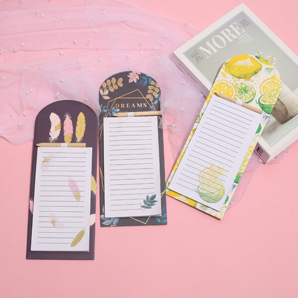 Wholesale New Colorfulful Creative Student Note Pad, Small Fresh Portable Notepad