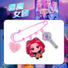 Wholesale Cartoon Acrylic Keychain Brooch OLY Exclusive