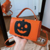Wholesale Halloween Pumpkin Handbag Shoulder Crossbody Bag