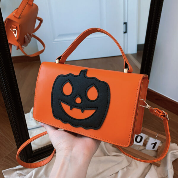 Wholesale Halloween Pumpkin Handbag Shoulder Crossbody Bag