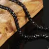 Wholesale Titanium Steel Stoving Varnish Geometric Necklace